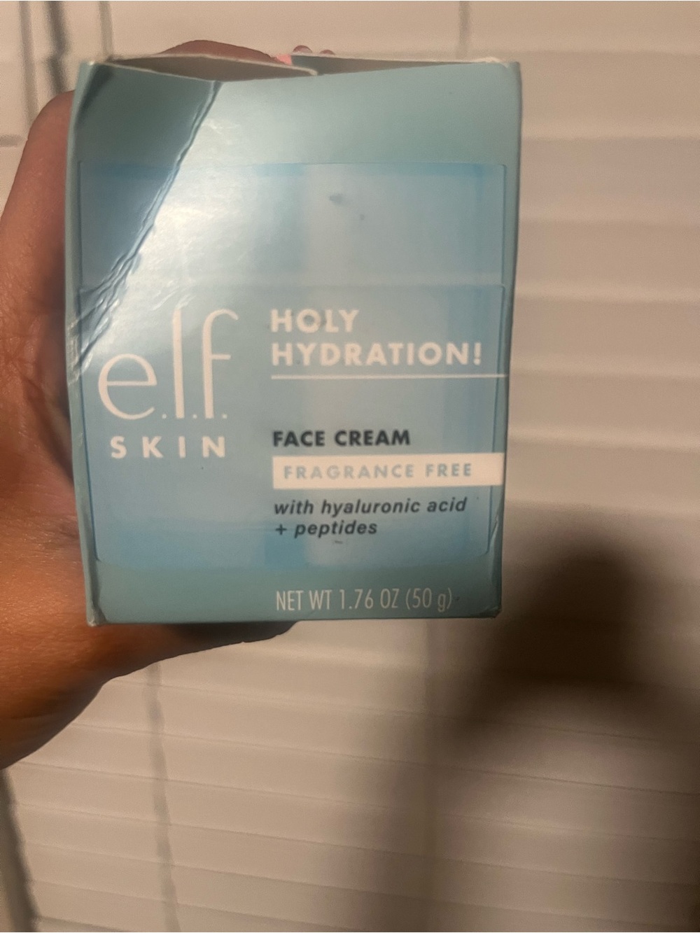 ELF Skin Holy Hydration Face Cream - Light Blue